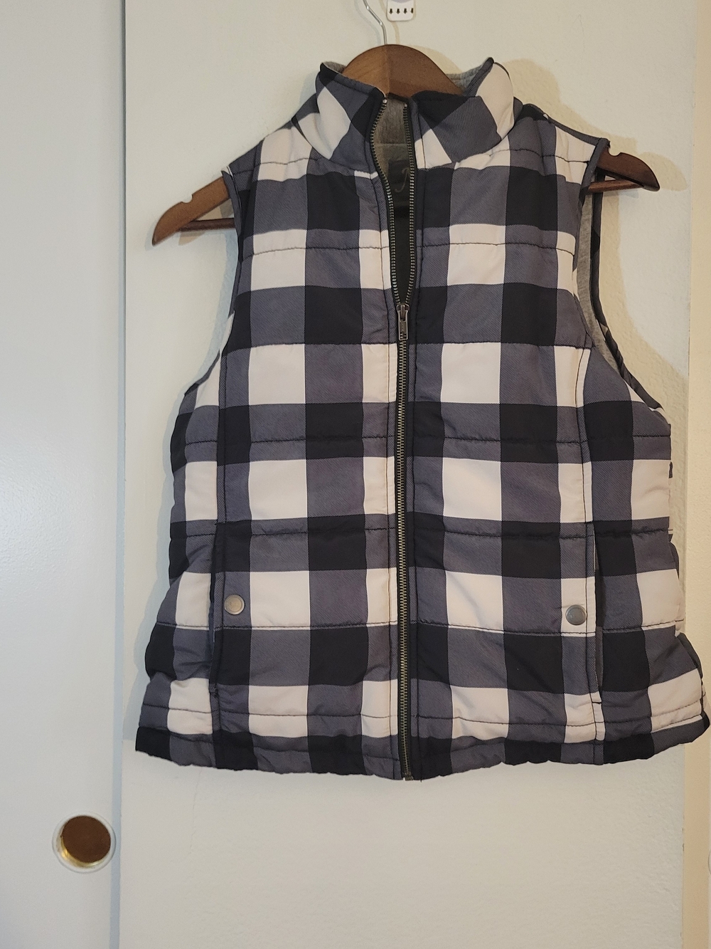 Natural Reflections Gray Vest Plad Pint